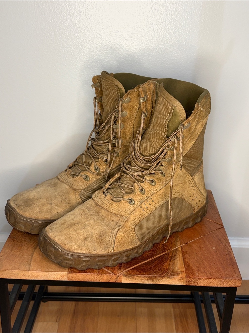 Rocky Men's Tan Tactical Lace-Up Boots